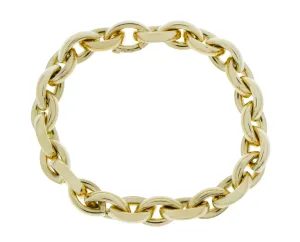 Yellow gold bracelet