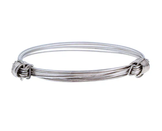 Yellow gold 'elephant hair' bracelet
