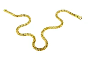 Yellow gold necklace